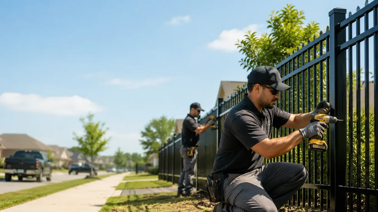Metal Fence Installation in Gramercy, LA